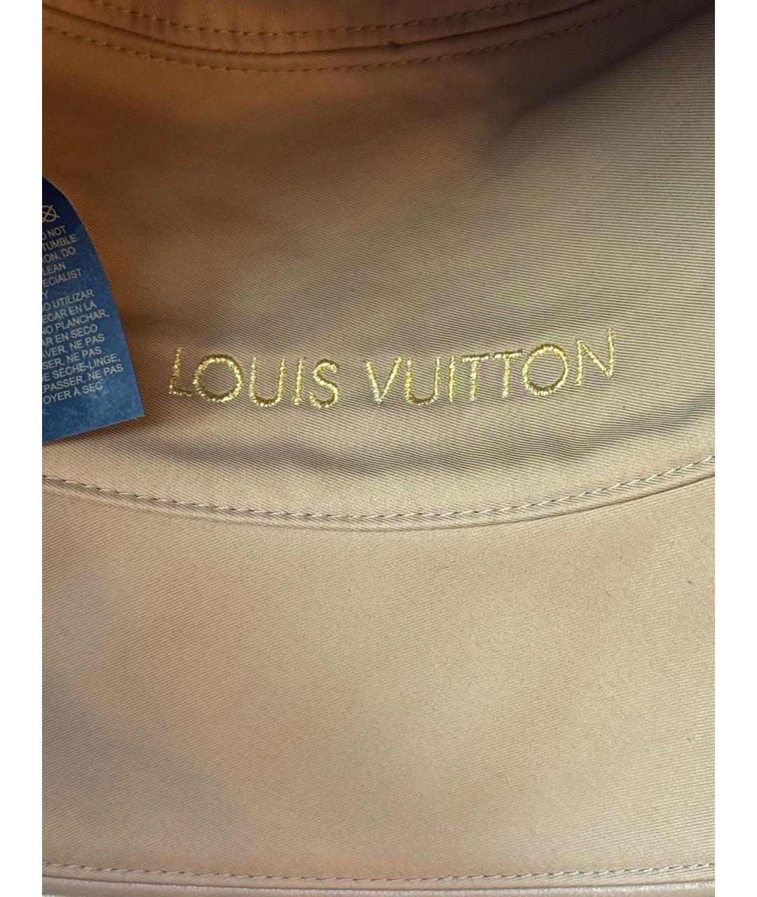 LOUIS VUITTON Черная хлопковая панама, фото 6