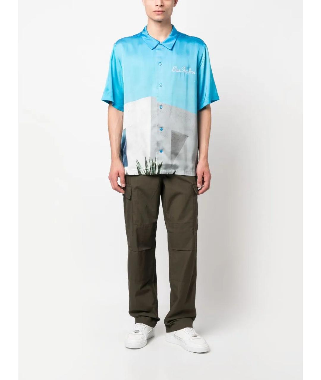 CARHARTT WIP Хаки хлопковые повседневные брюки, фото 2