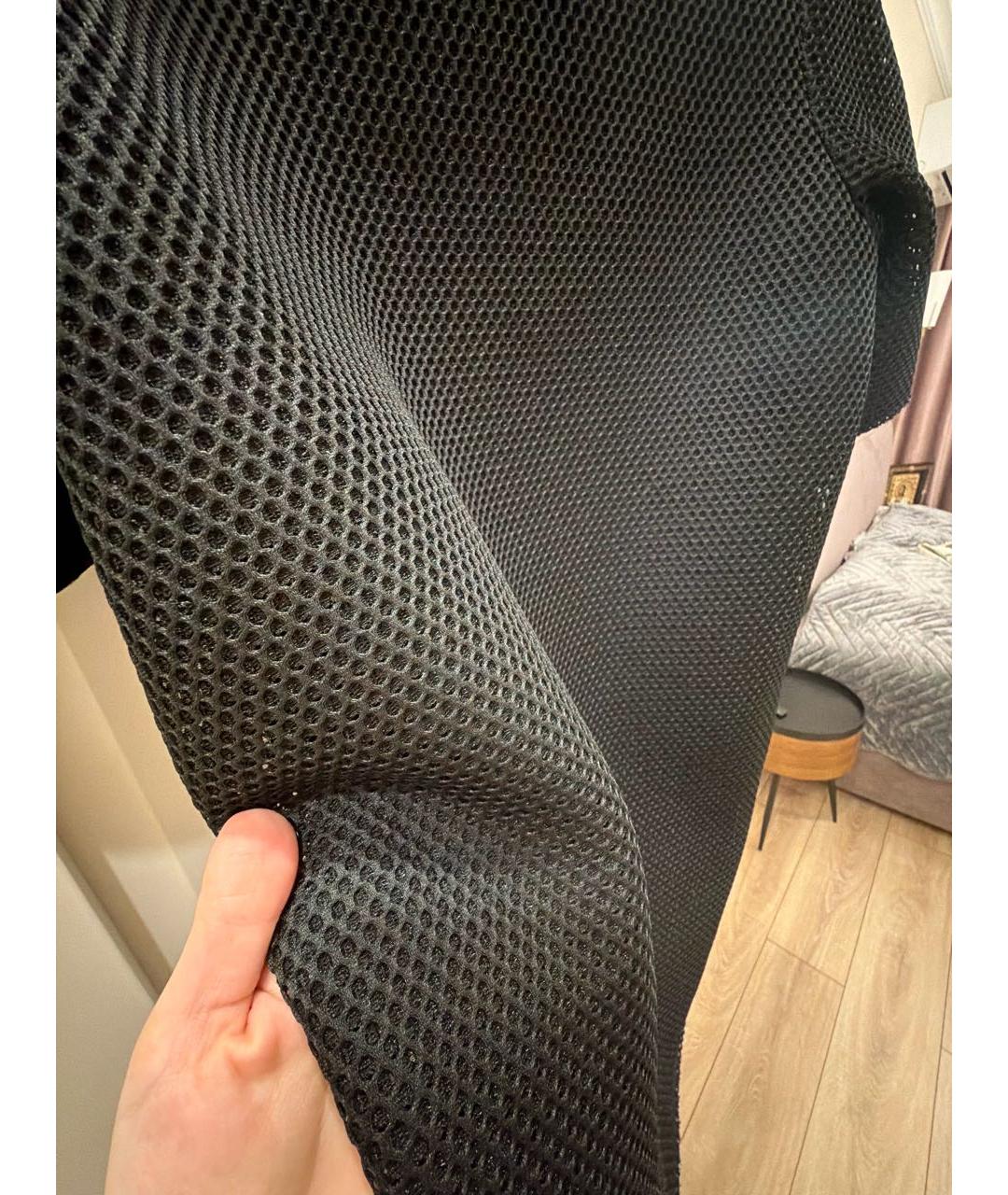 MISSONI Черное полиэстеровое повседневное платье, фото 3