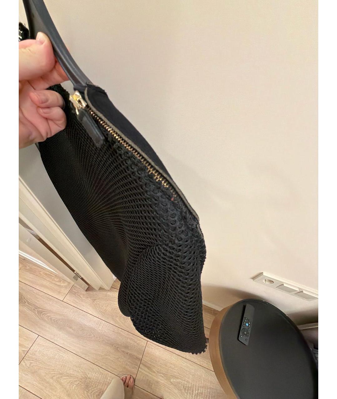 MISSONI Черное полиэстеровое повседневное платье, фото 5