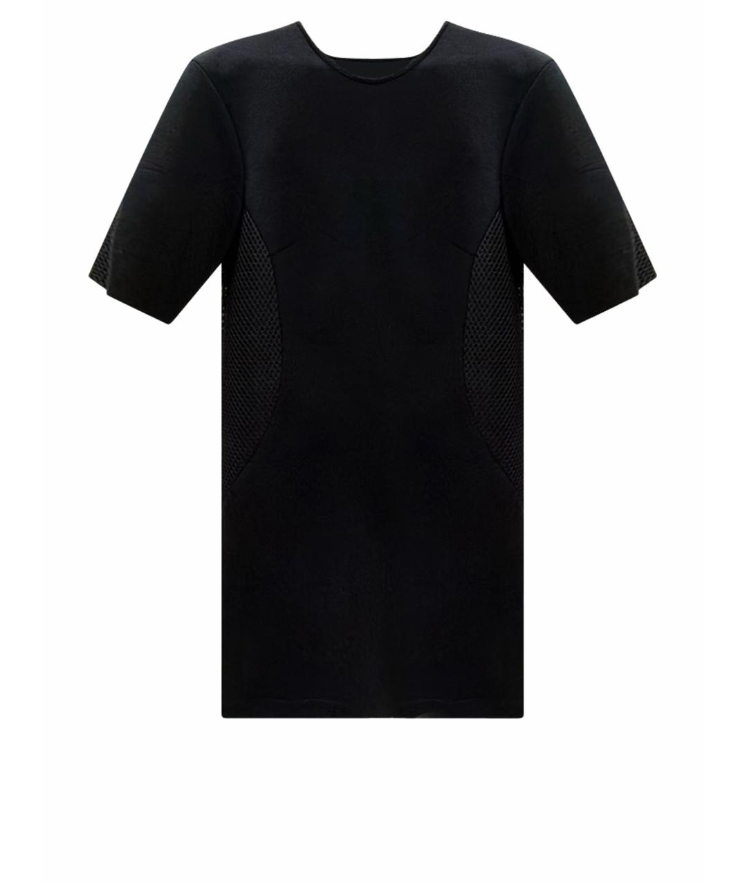 MISSONI Черное полиэстеровое повседневное платье, фото 1