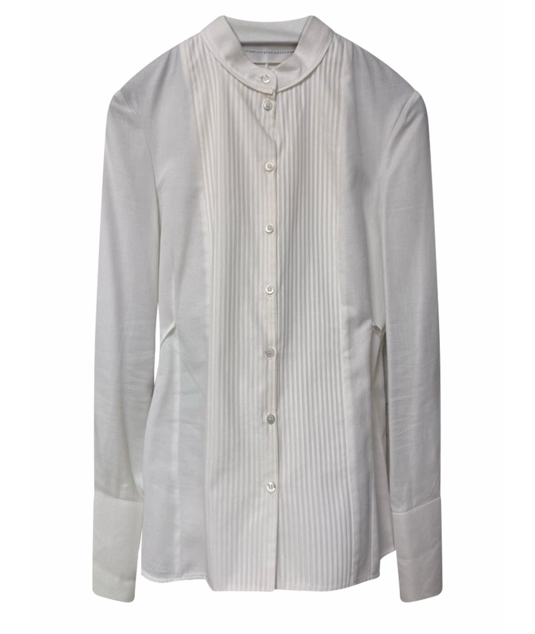 VICTORIA BECKHAM Белая хлопковая рубашка, фото 1