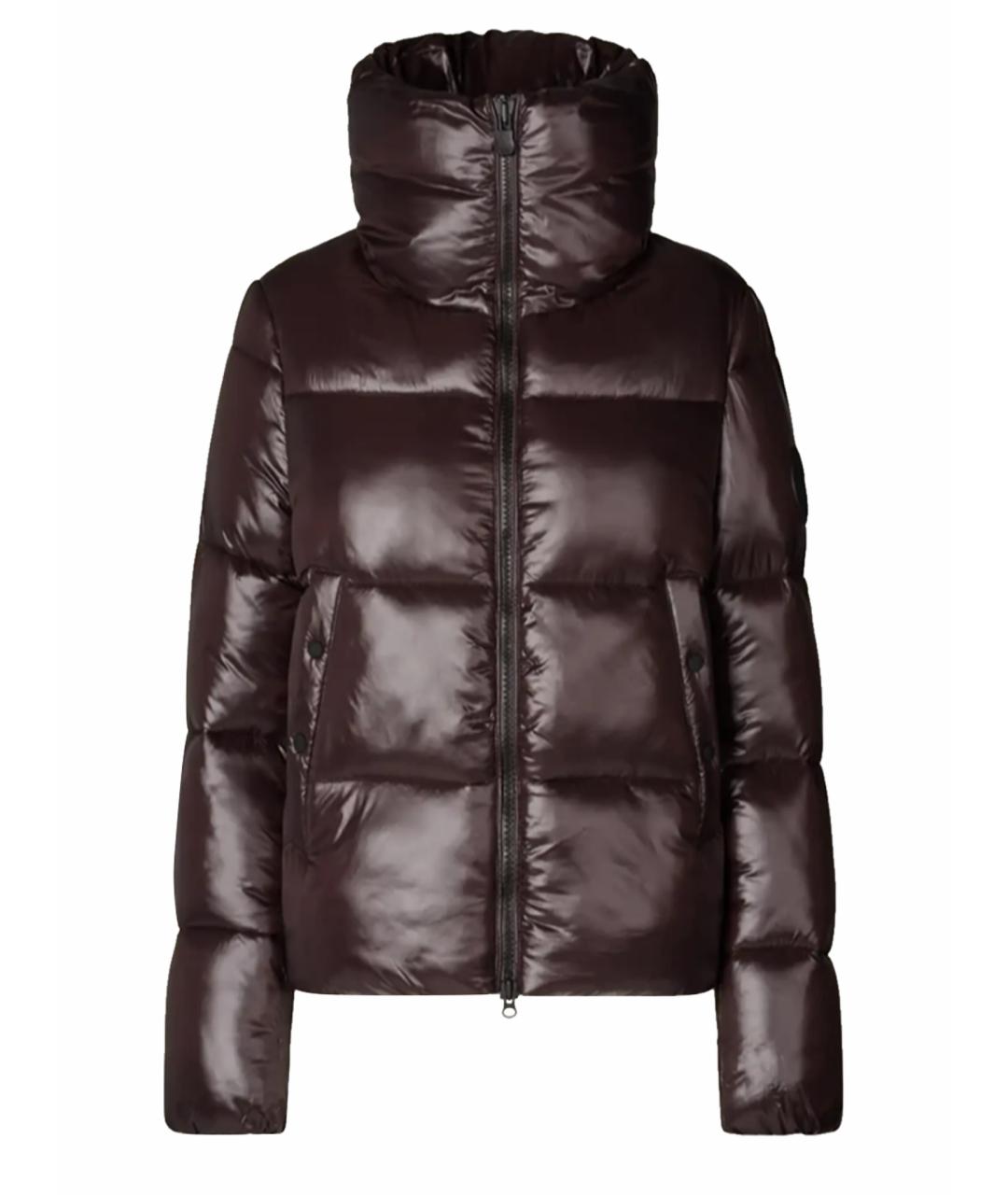 DKNY Коричневая полиэстеровая куртка, фото 1