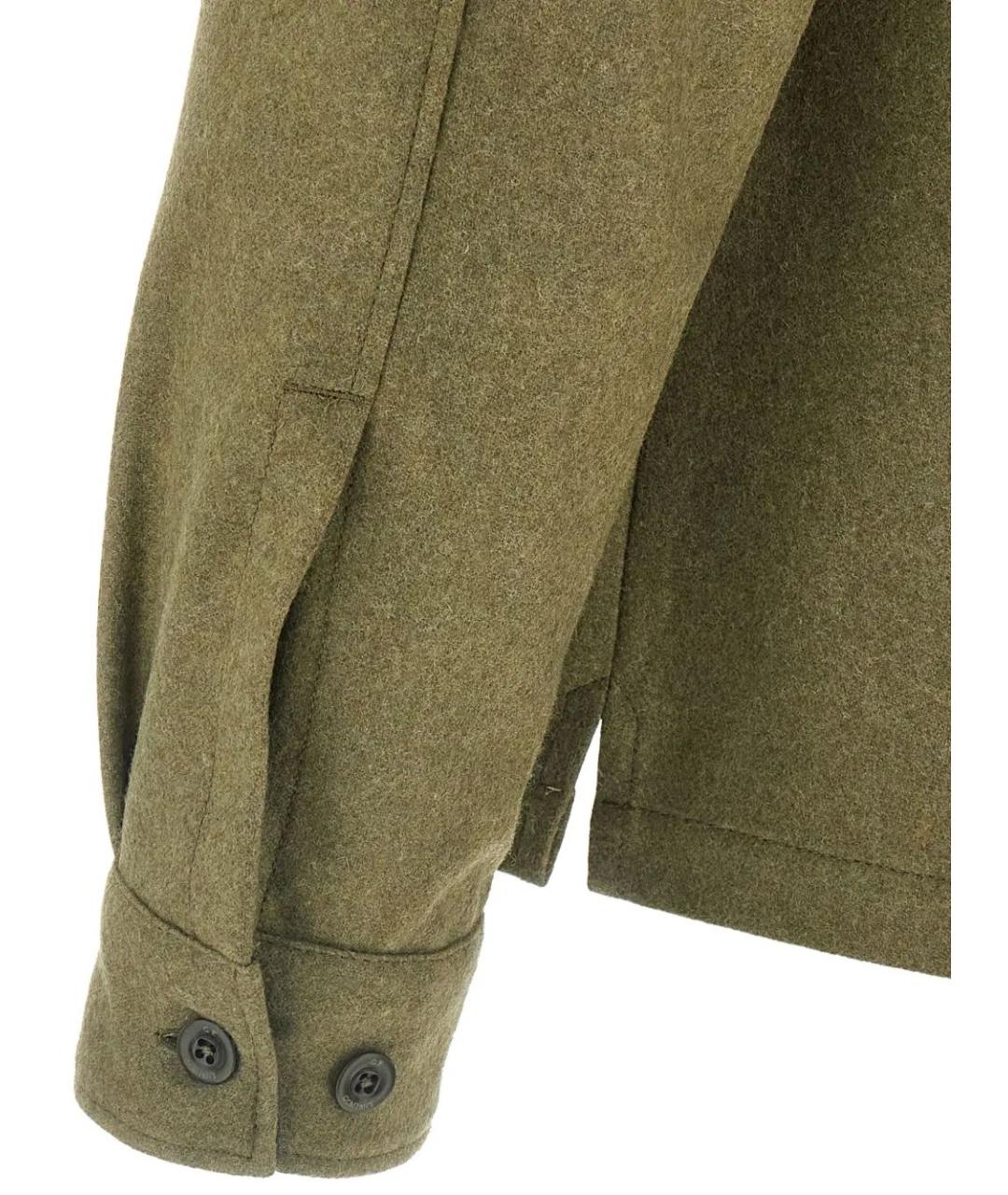 CP COMPANY Зеленая шерстяная куртка, фото 3