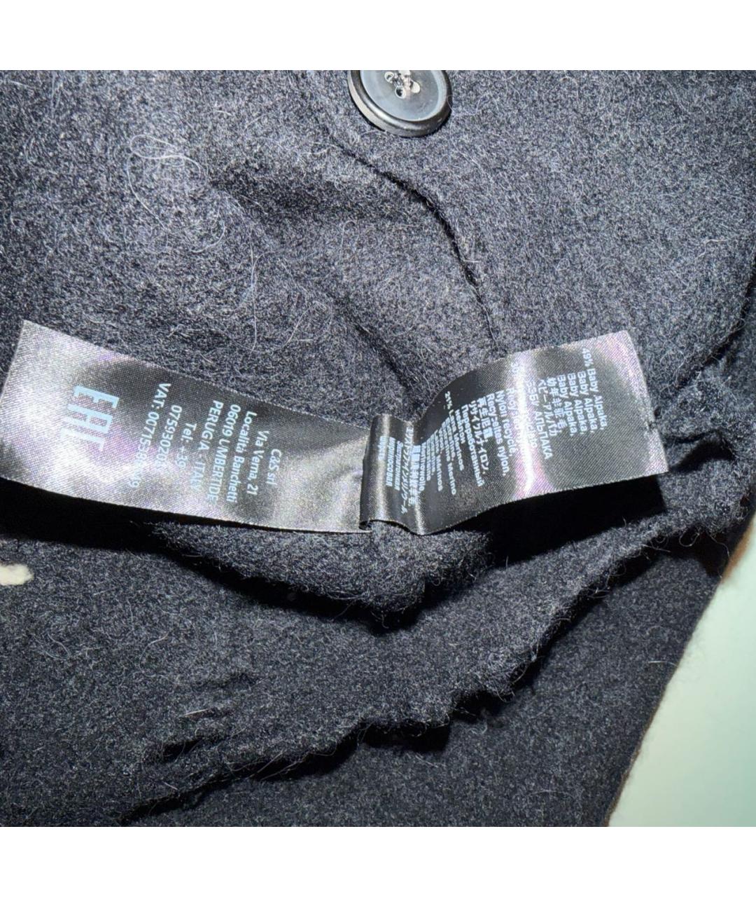 HAIKURE Черный шерстяной кардиган, фото 8