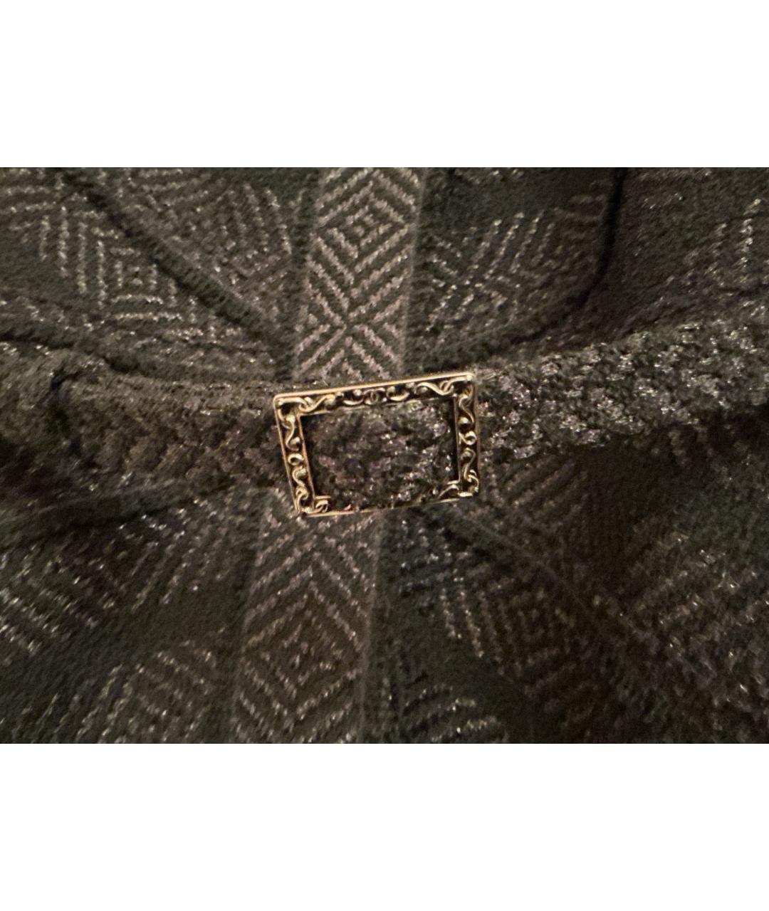 CHANEL Черное твидовое коктейльное платье, фото 6