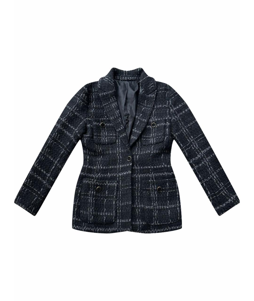 MAJE Мульти твидовый жакет/пиджак, фото 1