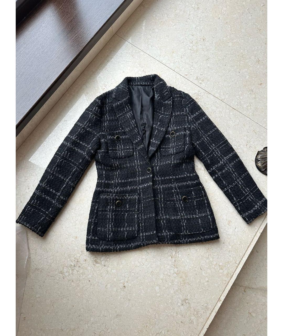 MAJE Мульти твидовый жакет/пиджак, фото 7