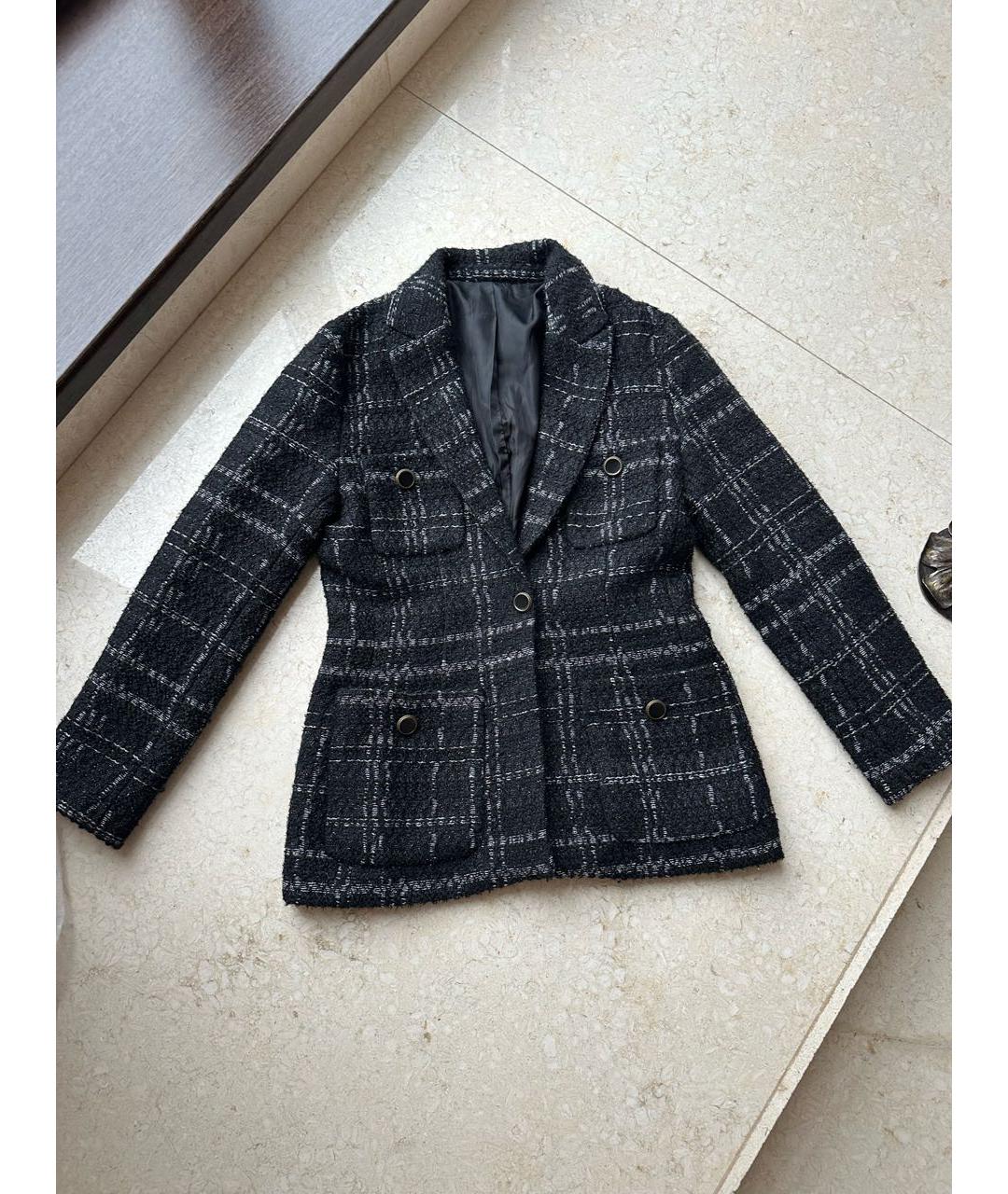 MAJE Мульти твидовый жакет/пиджак, фото 2