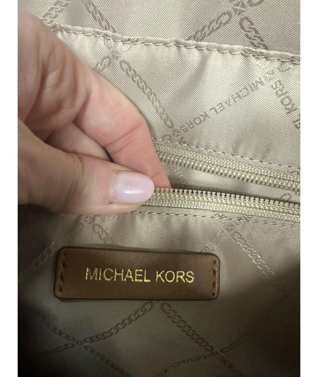 MICHAEL KORS Мульти кожаный рюкзак, фото 6
