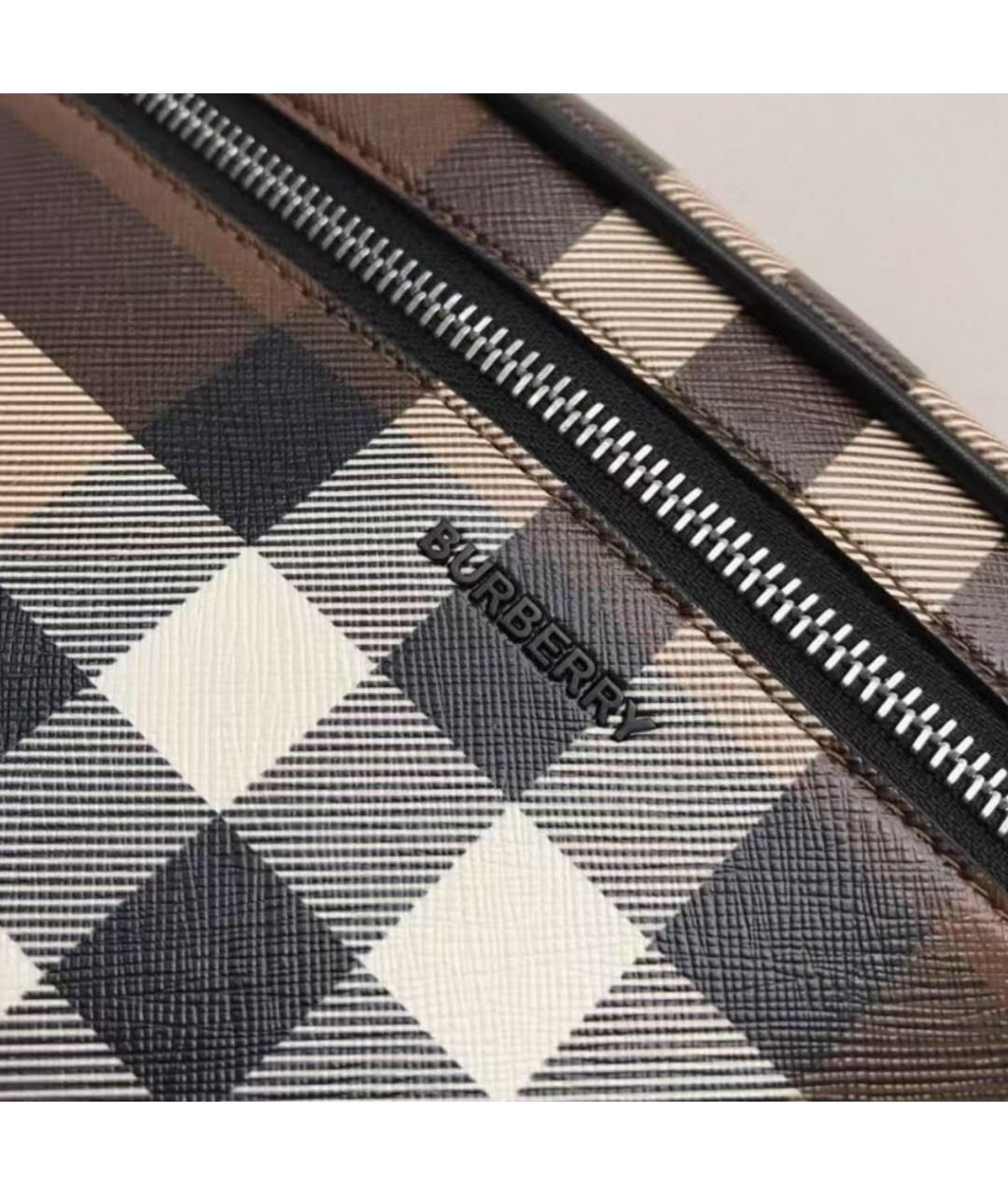 BURBERRY Мульти кожаная поясная сумка, фото 3