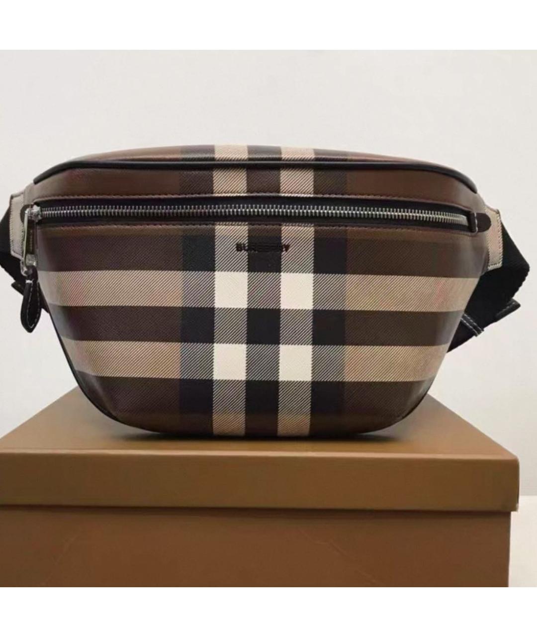BURBERRY Мульти кожаная поясная сумка, фото 2