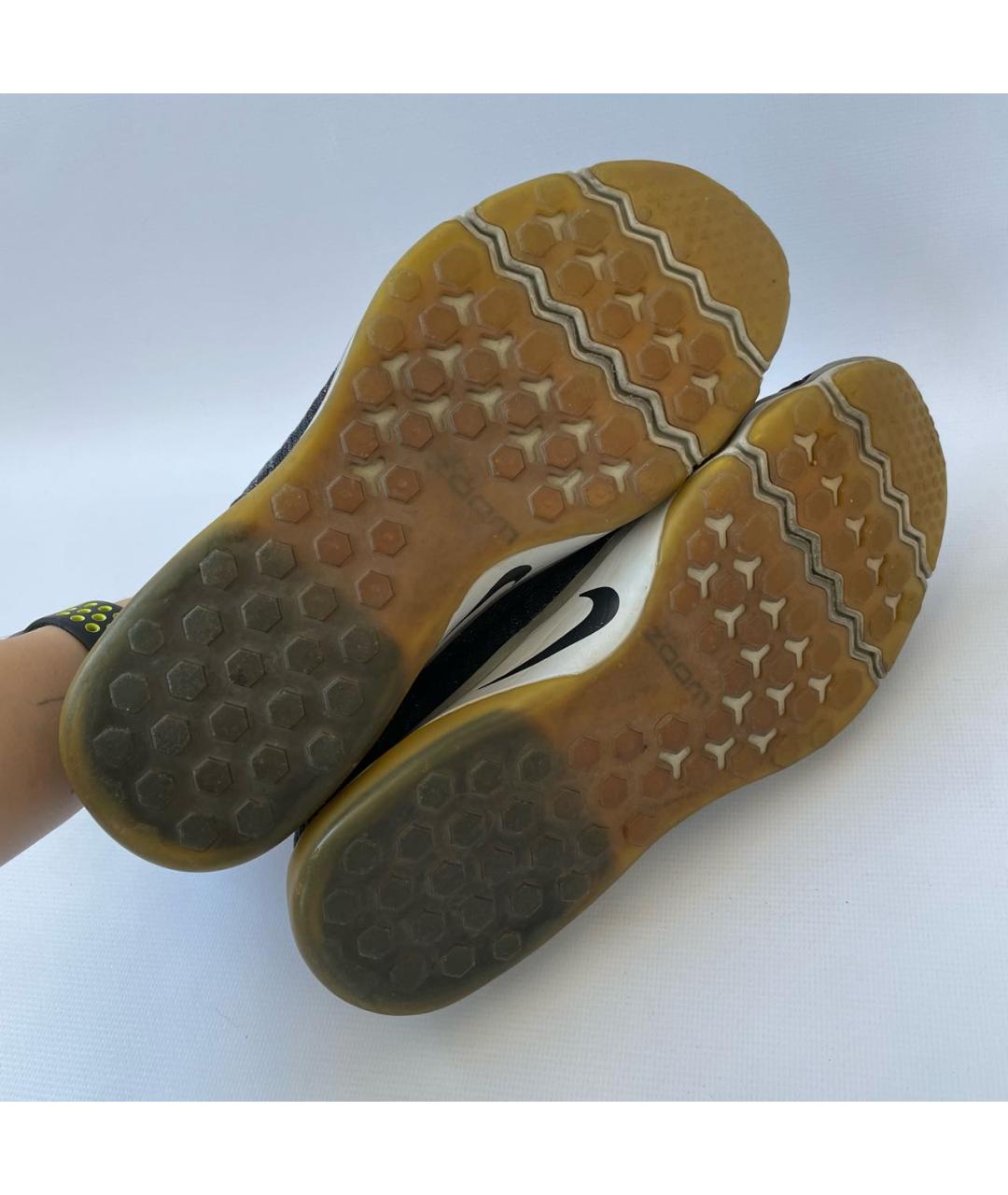 NIKE Темно-синие текстильные кеды, фото 8