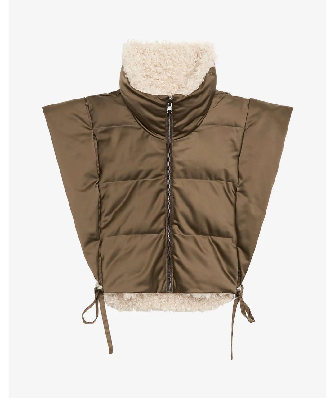 ISABEL MARANT Хаки полиэстеровый жилет, фото 5