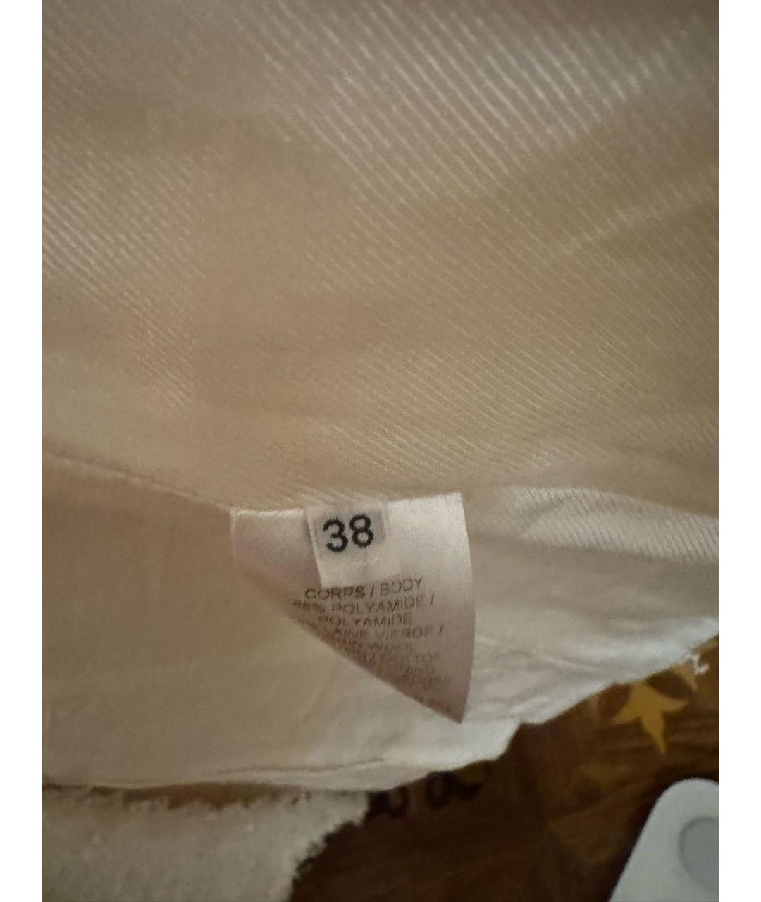 BALMAIN Белый твидовый жакет/пиджак, фото 4