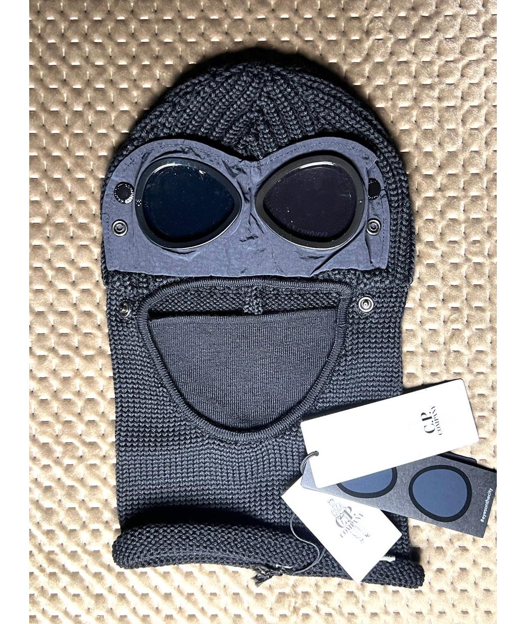 CP COMPANY Черная шерстяная шапка, фото 3