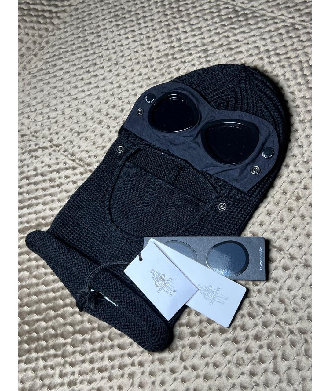 CP COMPANY Черная шерстяная шапка, фото 5