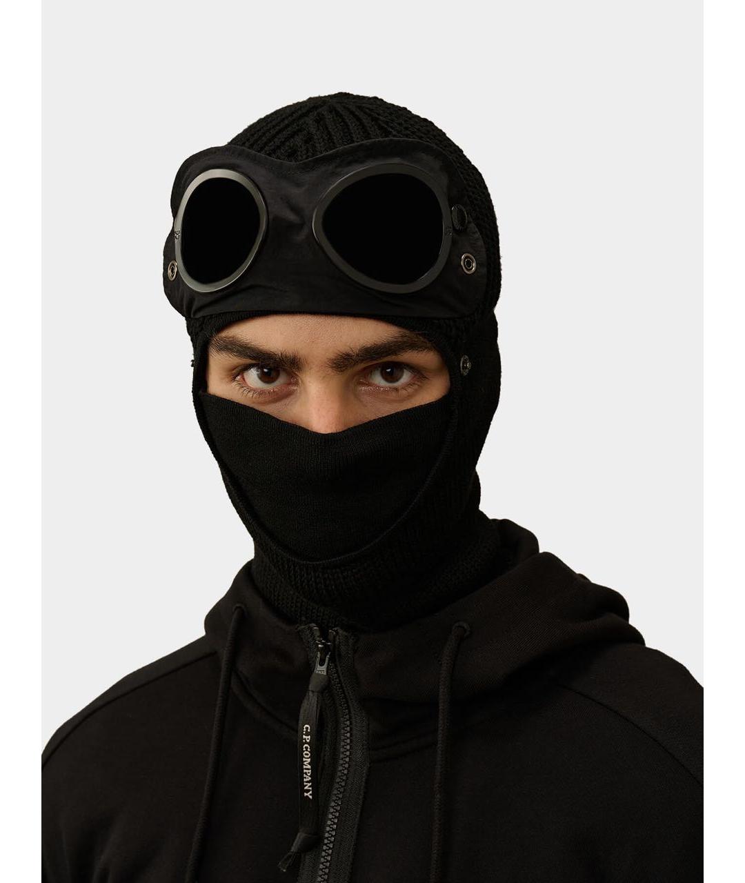 CP COMPANY Черная шерстяная шапка, фото 2