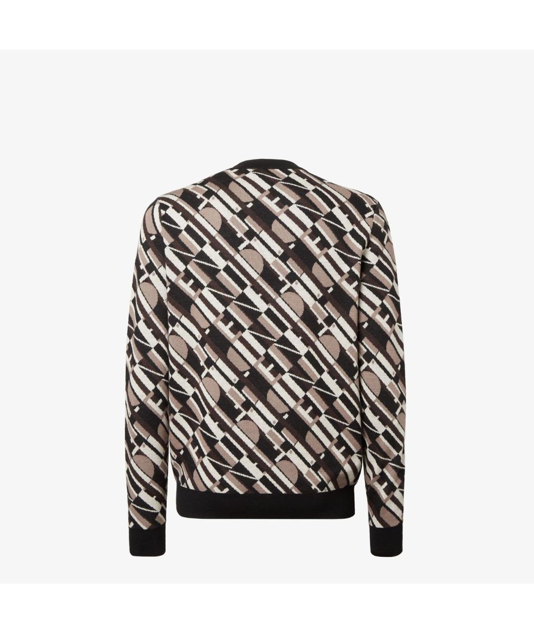 FENDI Мульти джемпер / свитер, фото 2