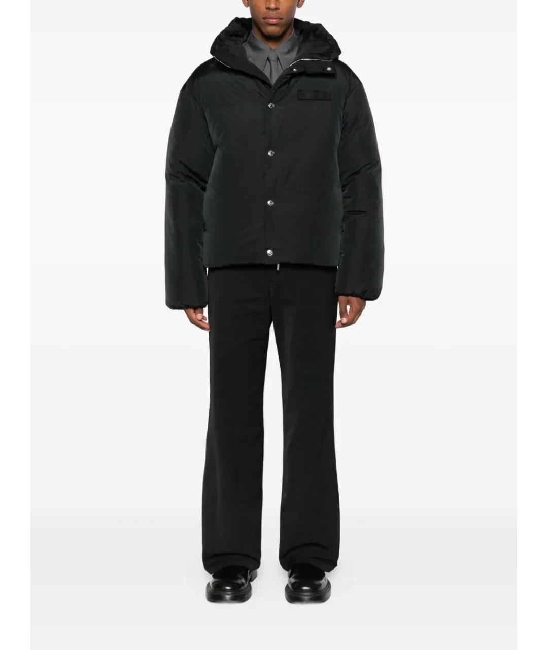 JACQUEMUS Черная полиэстеровая куртка, фото 2