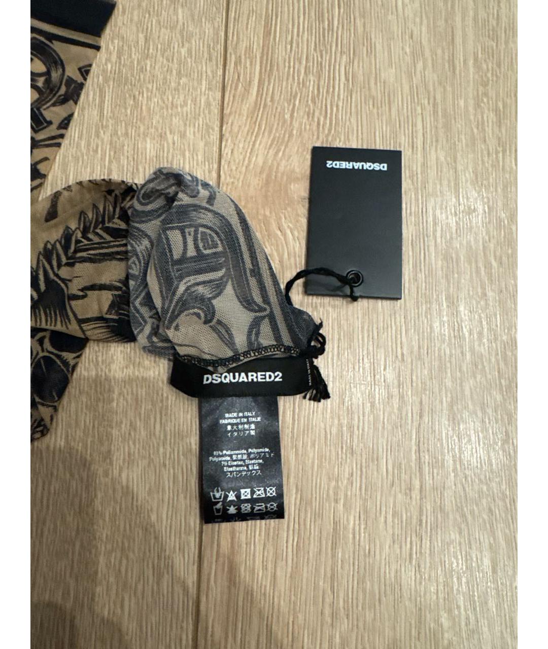 DSQUARED2 Коричневые митенки, фото 4