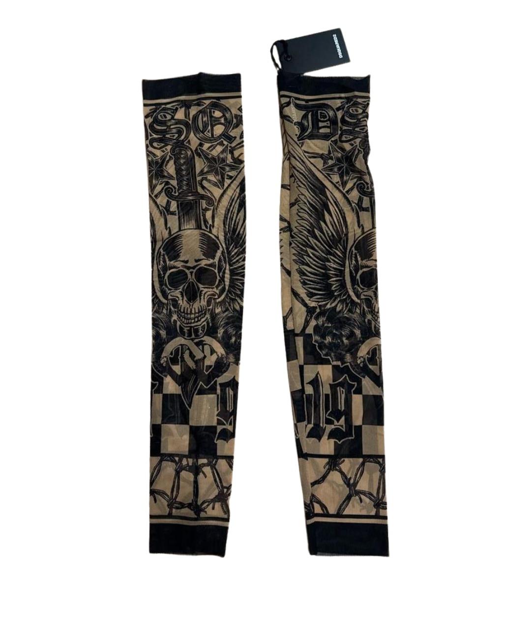 DSQUARED2 Коричневые митенки, фото 1