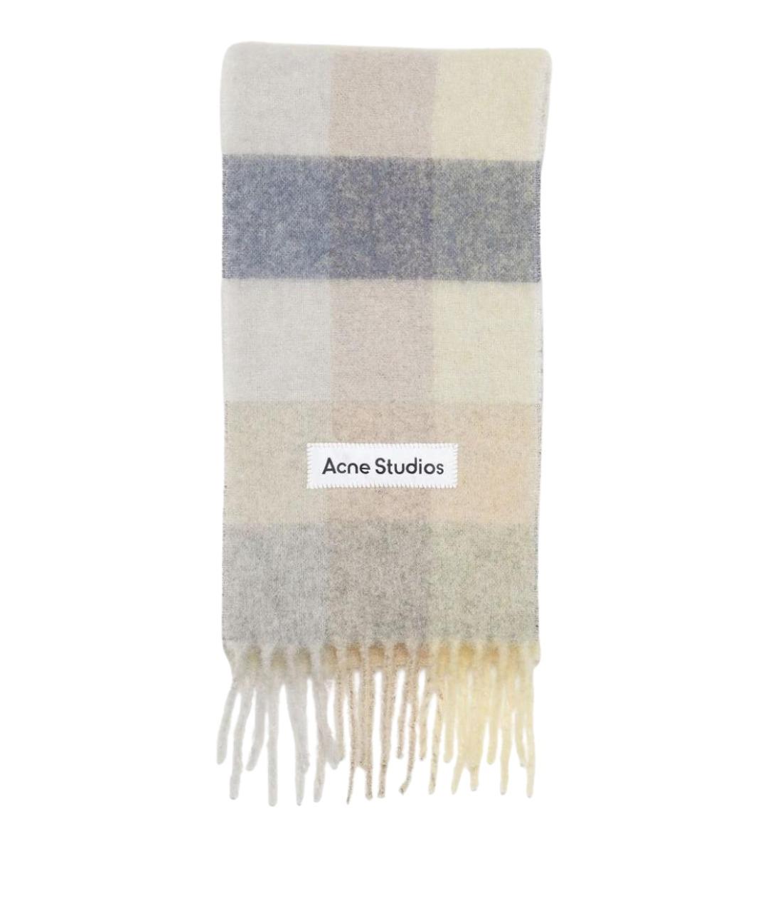 ACNE STUDIOS Мульти шерстяной шарф, фото 1