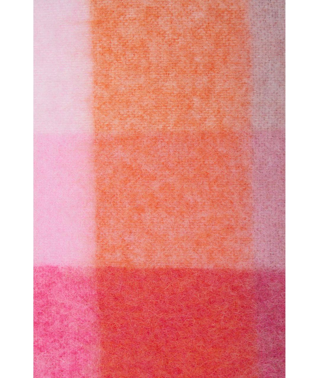 ACNE STUDIOS Розовый шерстяной шарф, фото 7