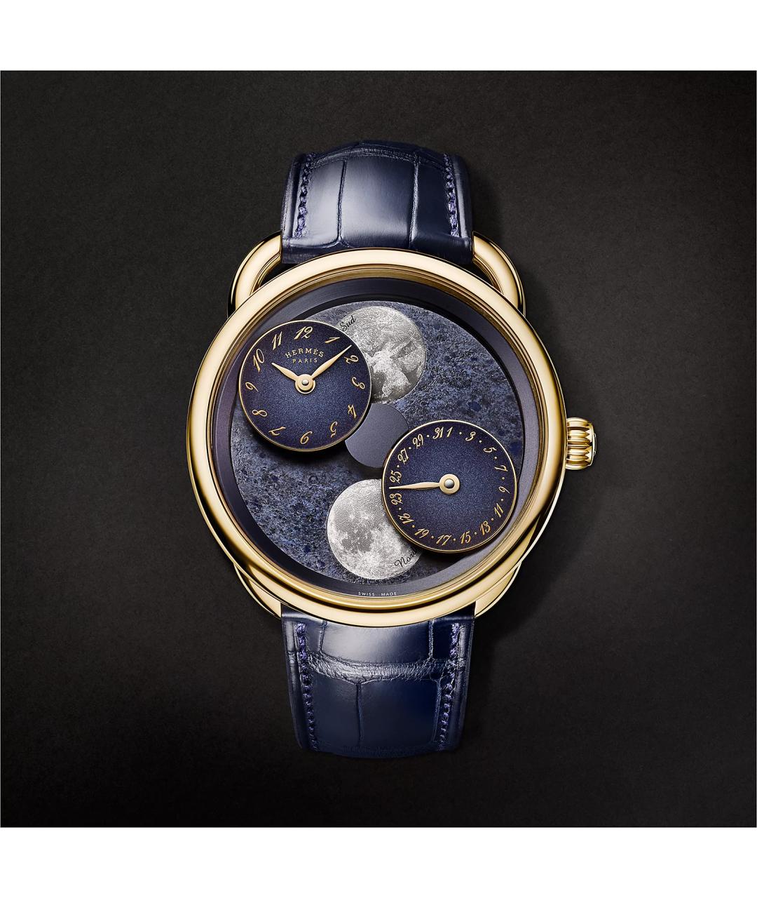 HERMES Золотые часы из розового золота, фото 3