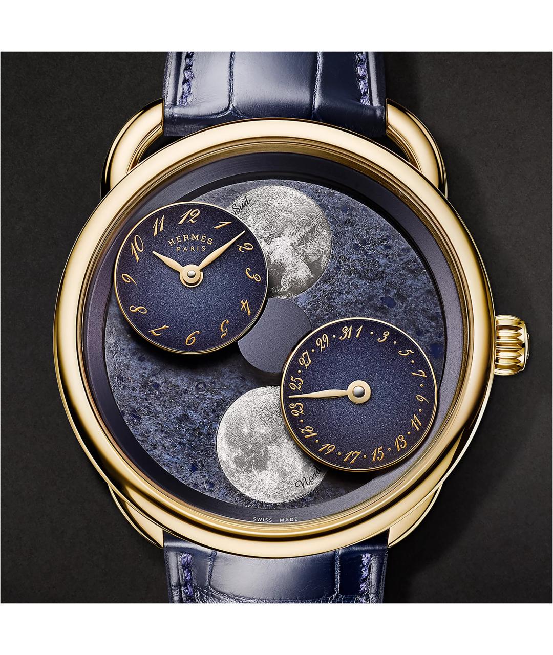 HERMES Золотые часы из розового золота, фото 2