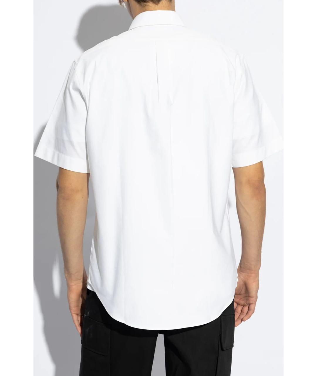 GIVENCHY Белая хлопковая кэжуал рубашка, фото 3