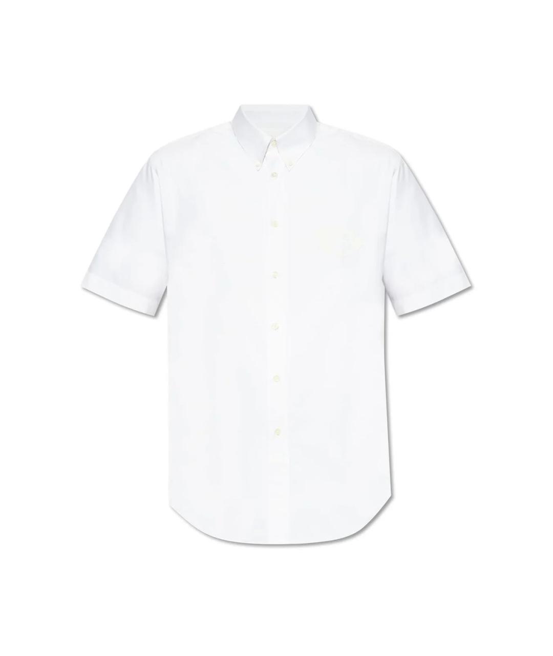 GIVENCHY Белая хлопковая кэжуал рубашка, фото 1