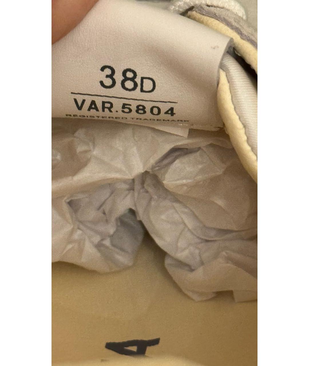 PREMIATA Белые замшевые кеды, фото 5