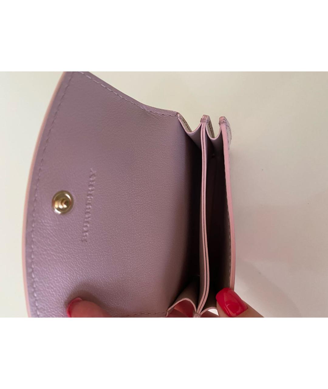 BURBERRY Розовая тканевая сумка через плечо, фото 6