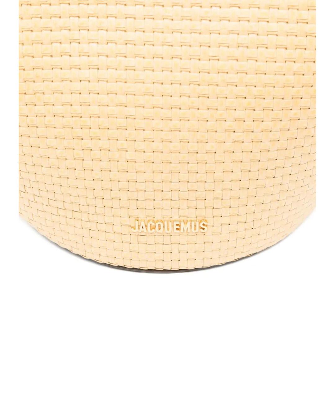 JACQUEMUS Бежевая сумка тоут, фото 4