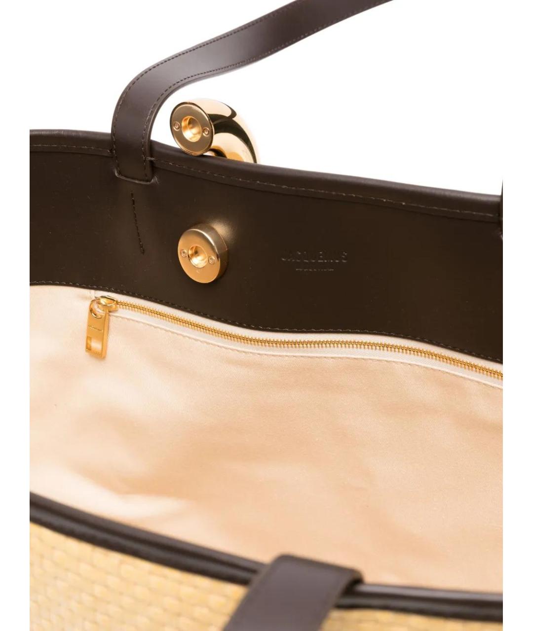 JACQUEMUS Бежевая сумка тоут, фото 5