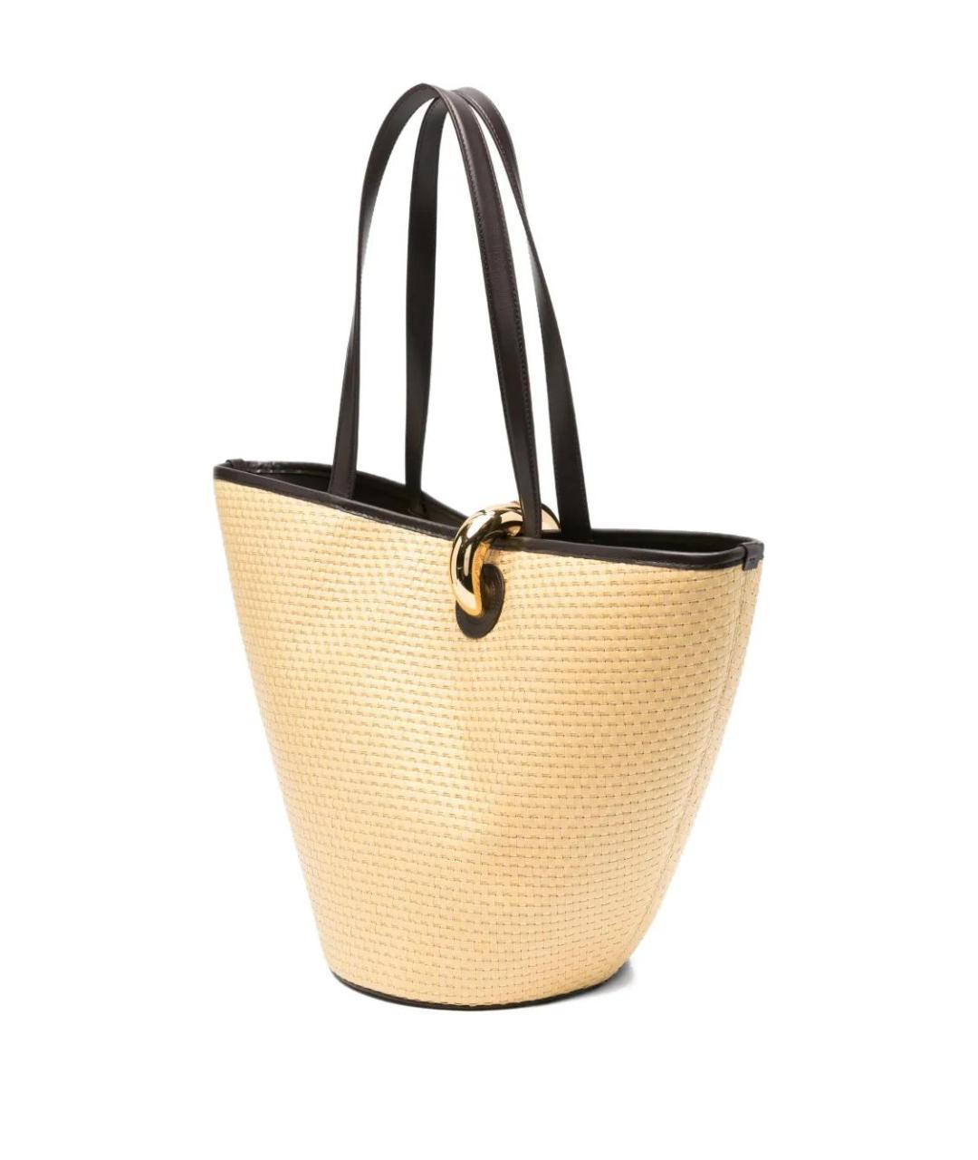 JACQUEMUS Бежевая сумка тоут, фото 3