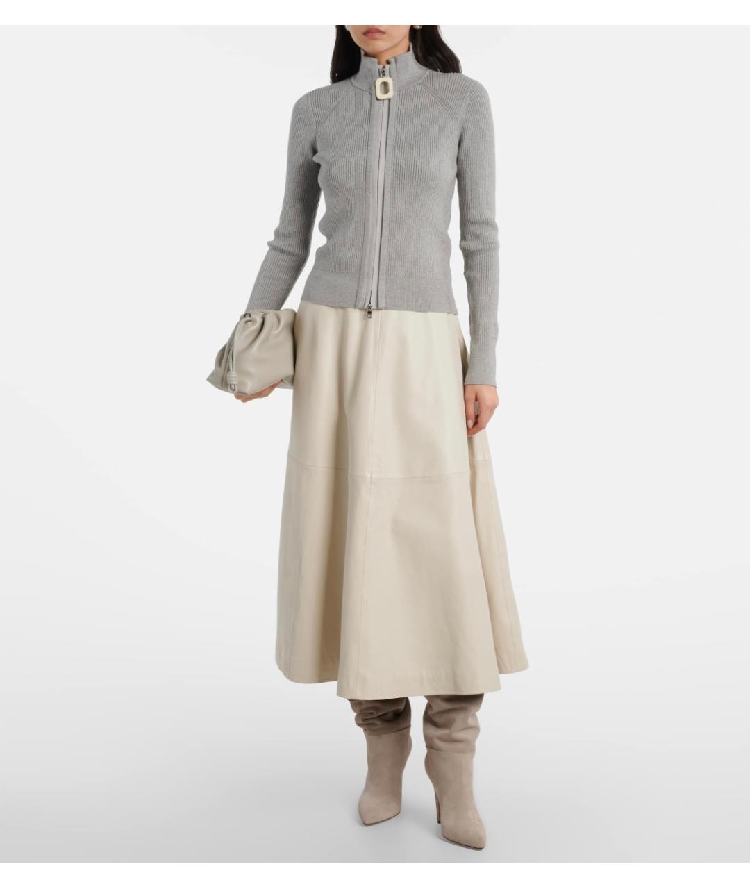 PARIS TEXAS Серые замшевые сапоги, фото 4