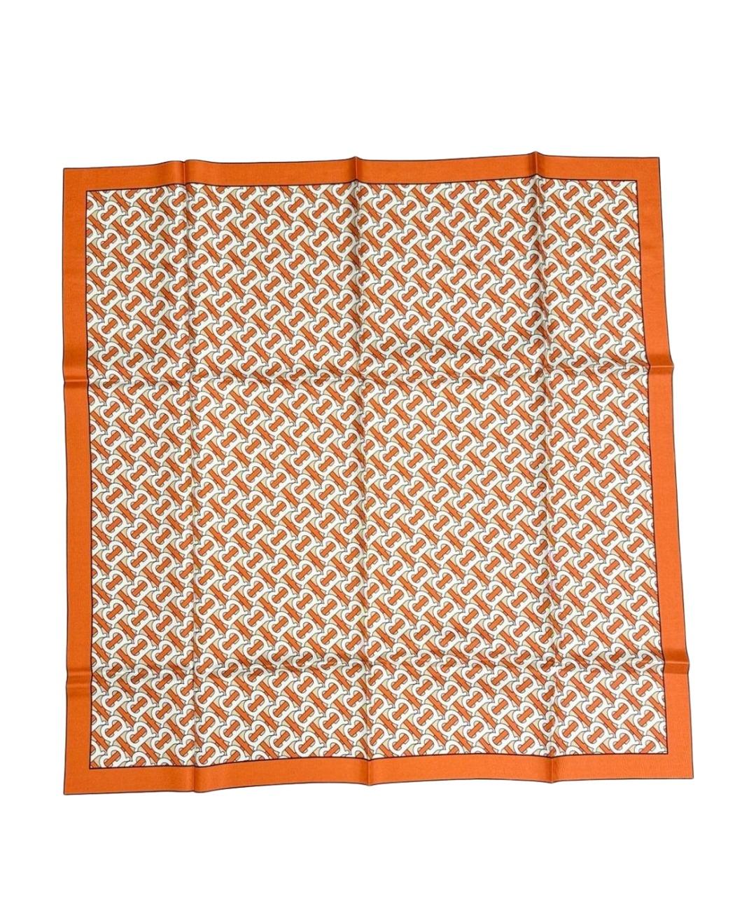 BURBERRY Мульти шелковый платок, фото 1