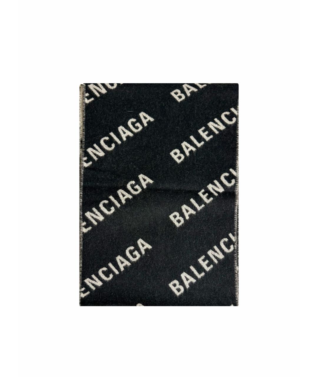 BALENCIAGA Мульти шерстяной шарф, фото 1