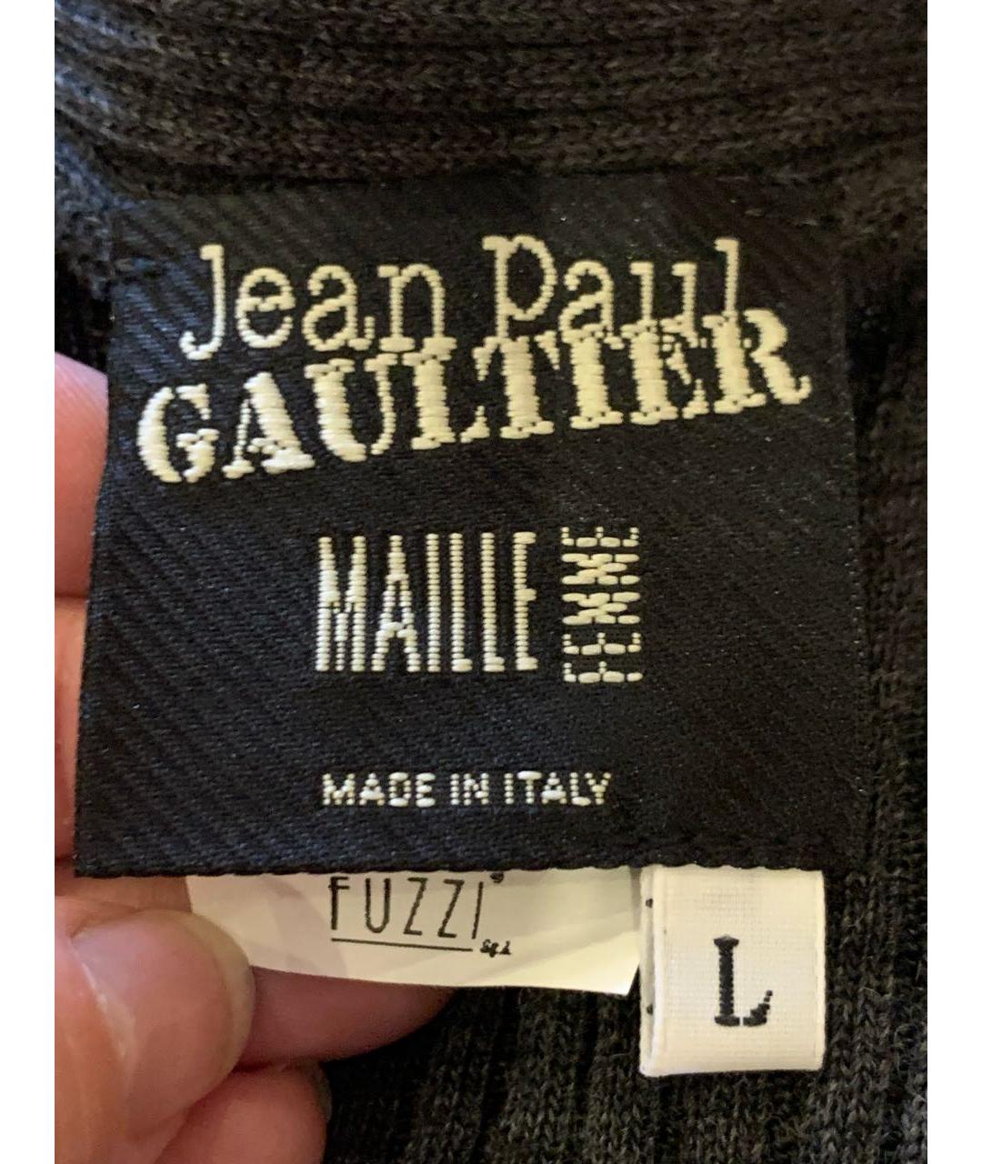 JEAN PAUL GAULTIER Серый шерстяной джемпер / свитер, фото 5