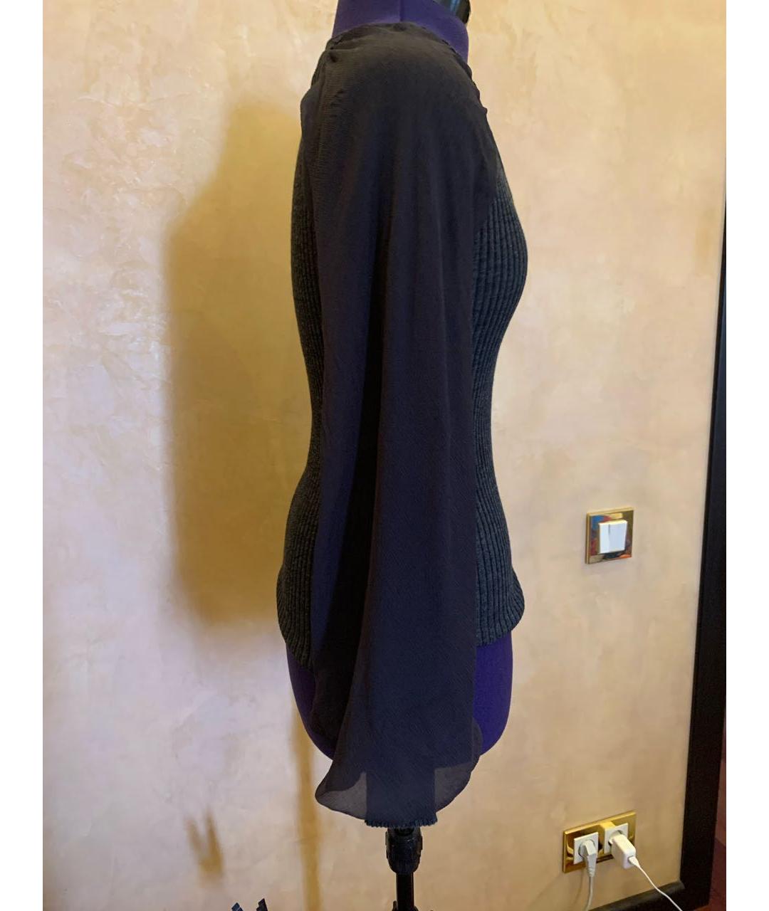 JEAN PAUL GAULTIER Серый шерстяной джемпер / свитер, фото 2