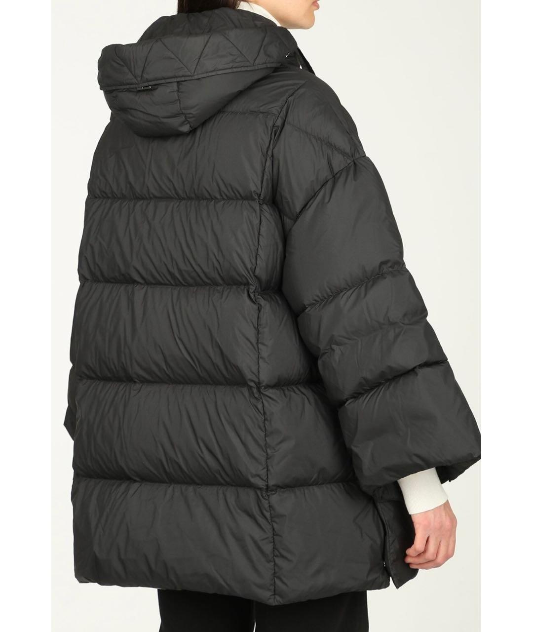 DIEGO M Черный полиэстеровый пуховик, фото 2