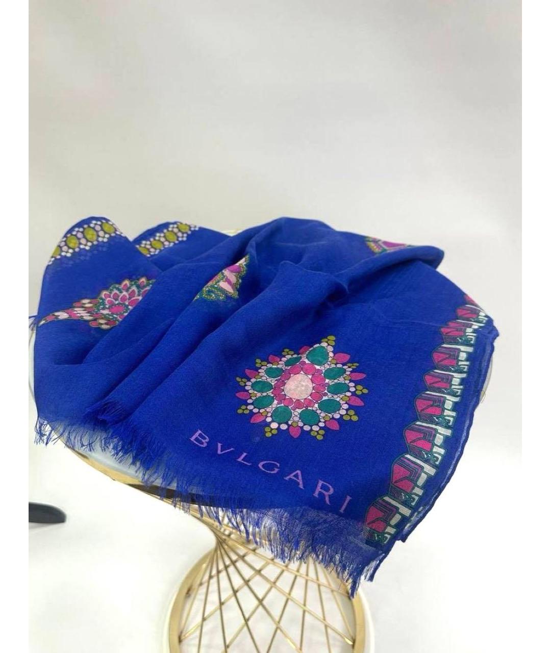 BVLGARI Мульти кашемировый платок, фото 2