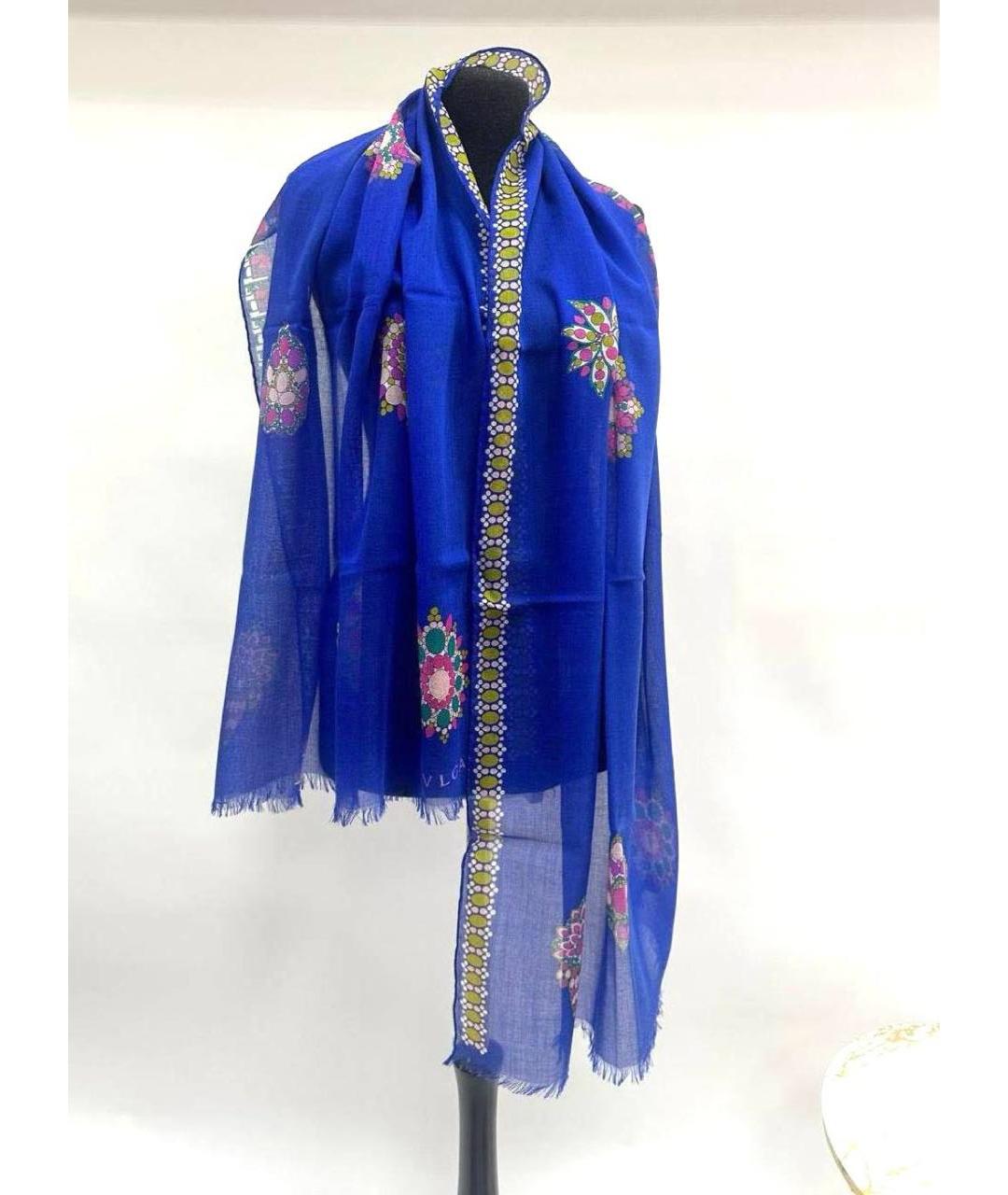 BVLGARI Мульти кашемировый платок, фото 4