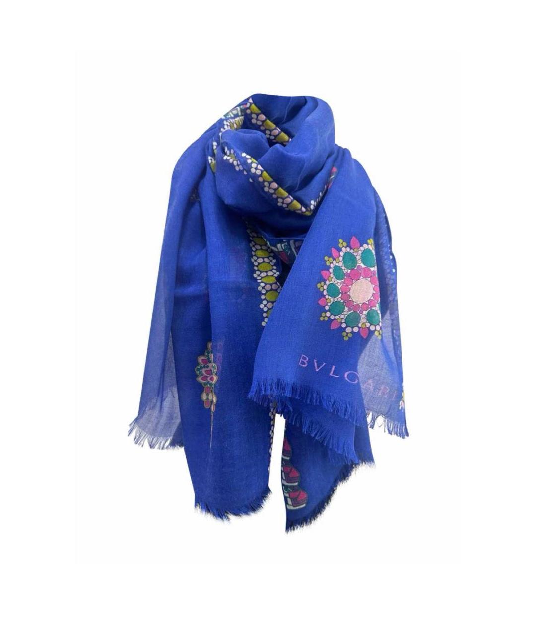 BVLGARI Мульти кашемировый платок, фото 7