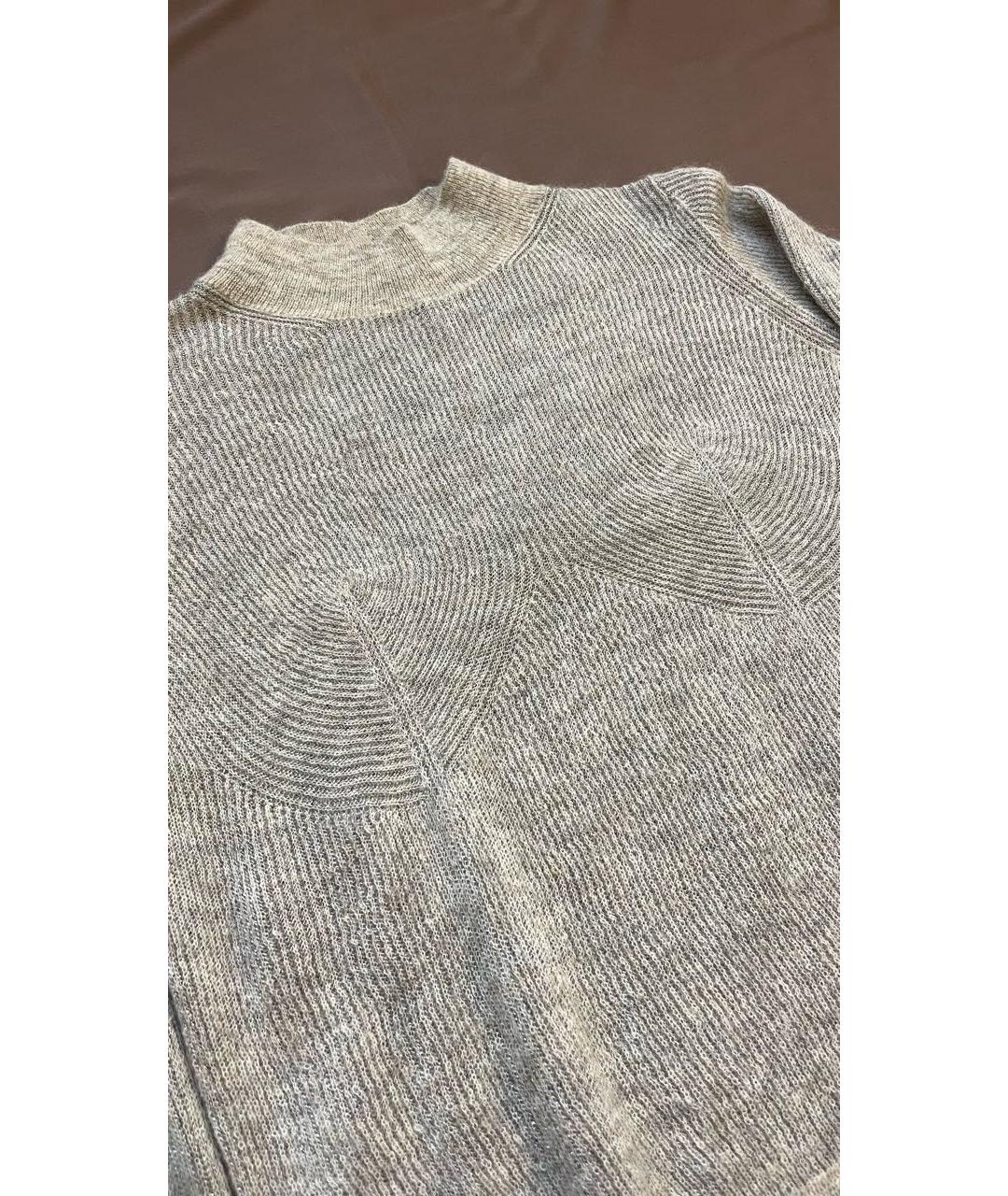 PANICALE Бежевый шерстяной джемпер / свитер, фото 3