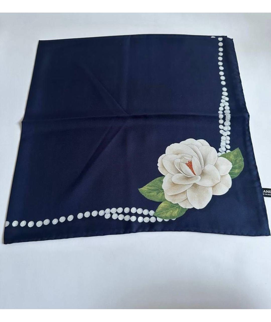 CHANEL Мульти шелковый платок, фото 9