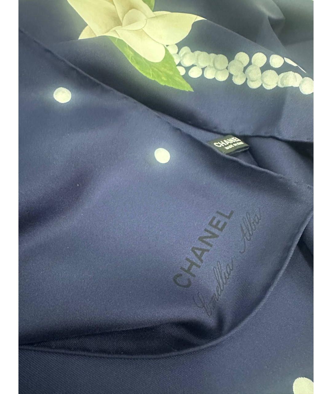 CHANEL Мульти шелковый платок, фото 8