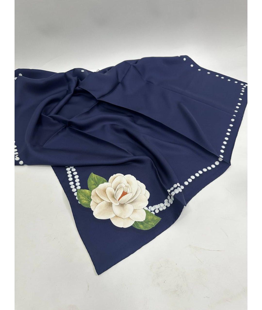 CHANEL Мульти шелковый платок, фото 2